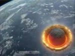NHK「地球４６億年の物語」の、巨大隕石が現代の地球に衝突したシミュレーション映像です。